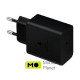 Samsung 45W Compact Power Adapter with Type-C to Type-C Cable Black (EP-T4510XBEG)