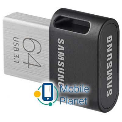 Samsung 64GB Fit Plus USB 3.0 (MUF-64AB/APC) Тип: Суперкомпактні,