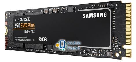 Samsung 970 EVO PLUS (MZ-V7S250BW) Тип: внутрішній; Ємність: 250 ГБ;