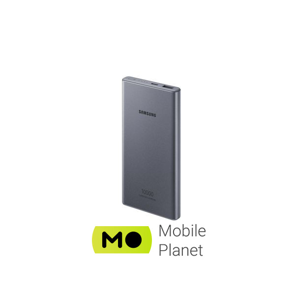 Samsung EB-P3300, 10000mAh, 25W, USB Type-C, FC Dark Gray (EB-P3300XJRGRU / EB-P3300XJEGEU) Ёмкость: 10000 mAh; Назначение: для