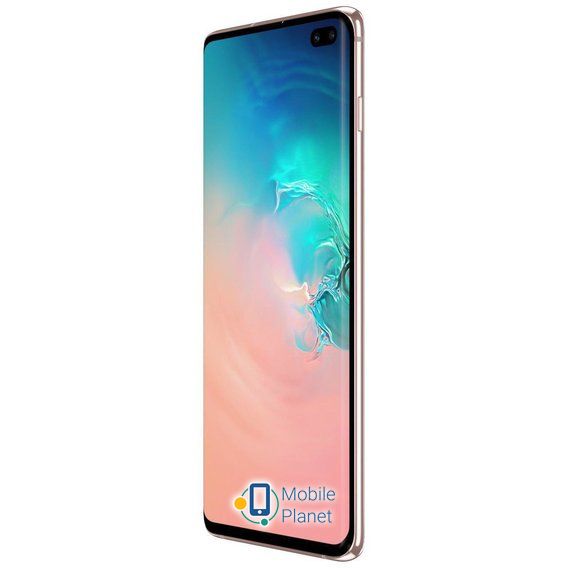 Samsung Galaxy S10+ Duos 128Gb Prism White (SM-G975FD) камера = = = Потрійний 12 Мп + 12 Мп + 16 Мп / світлодіодний спалах / Автофокус / передній подвійний 10 Мп + 8 МП <==> Зв'язок  3G, 4G, Bluetooth, Wi-Fi, GPS, NFC <