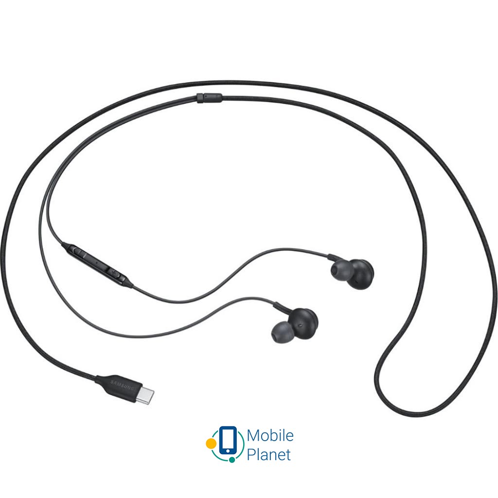 Samsung IC100 Type-C Earphones Black (EO-IC100BBEGRU) Тип для подорожей