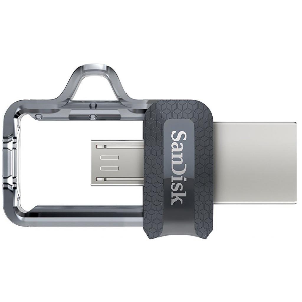 SANDISK 128GB Ultra Dual Drive M3.0 USB 3.0 (SDDD3-128G-G46) Тип: С выдвижным USB,