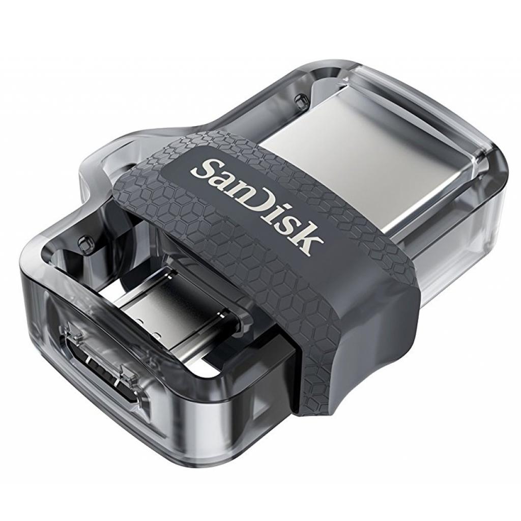 SANDISK 128GB Ultra Dual Drive M3.0 USB 3.0 (SDDD3-128G-G46) Тип  з пенсійним USB , Суперкопакт, високошвидкісна 