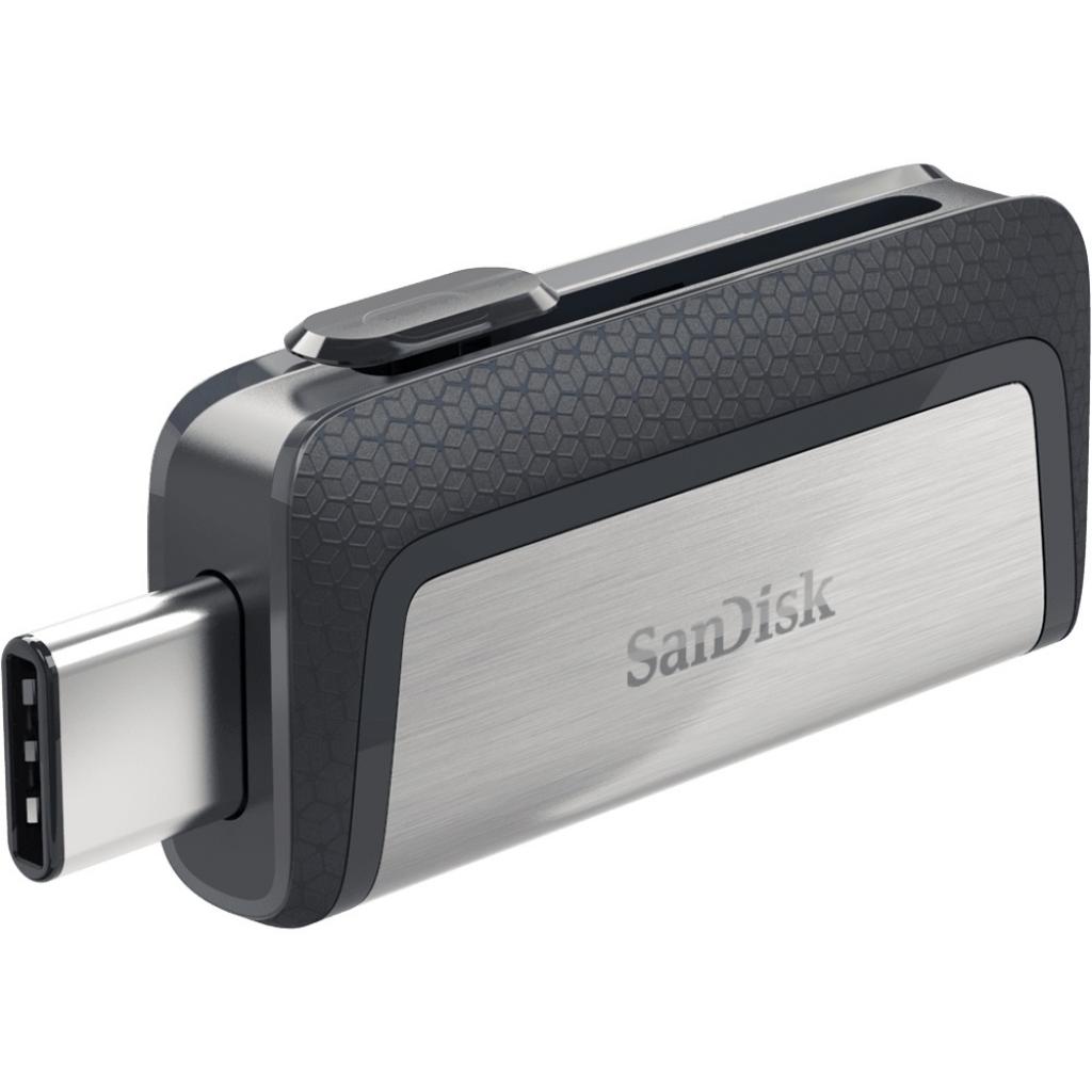 SANDISK 128GB Ultra Dual USB 3.0/Type-C (SDDDC2-128G-G46) (UA) Матеріал корпусу пластик/метал
