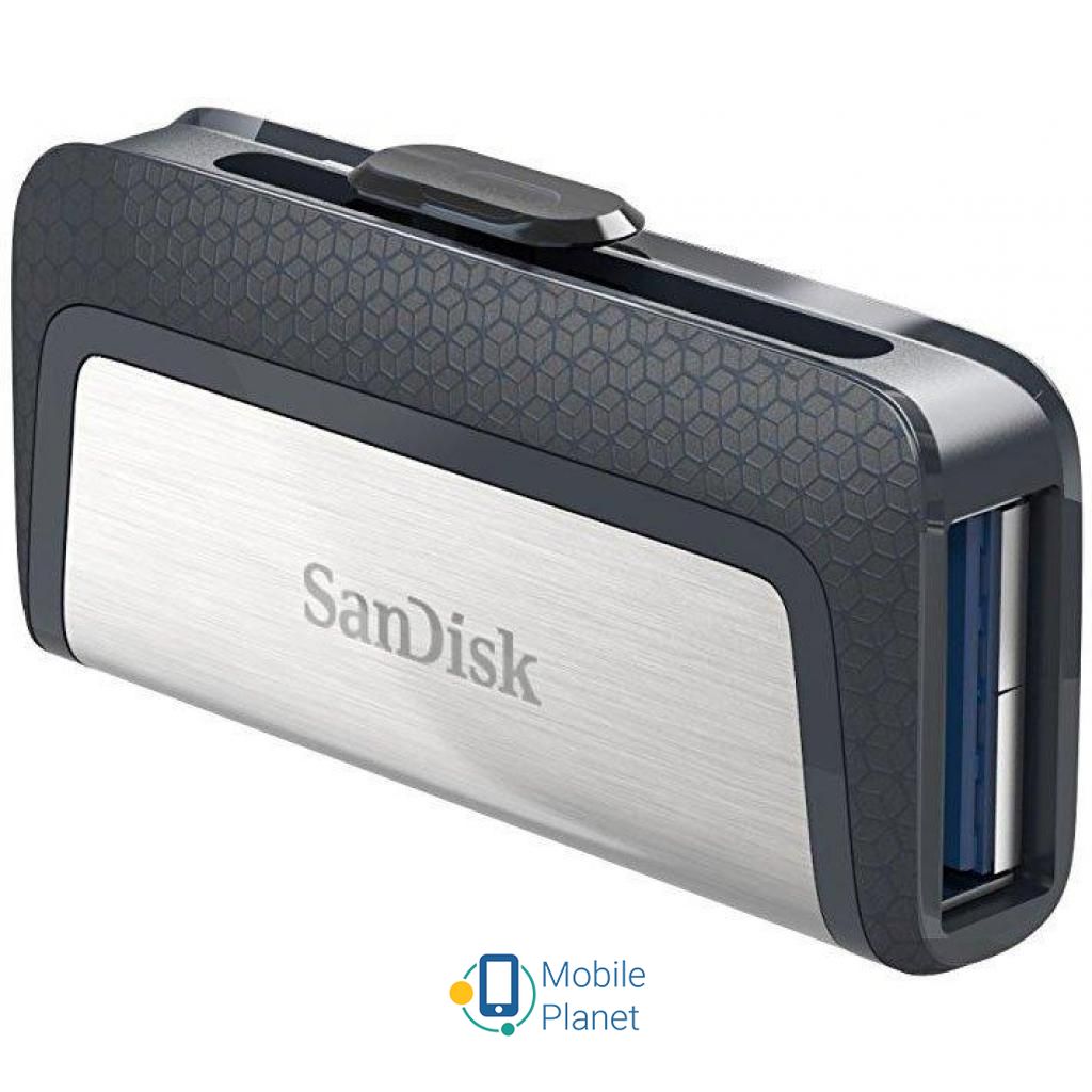SANDISK 256GB Ultra Dual Drive USB 3.1 Type-C (SDDDC2-256G-G46) (UA) Вага 9 г