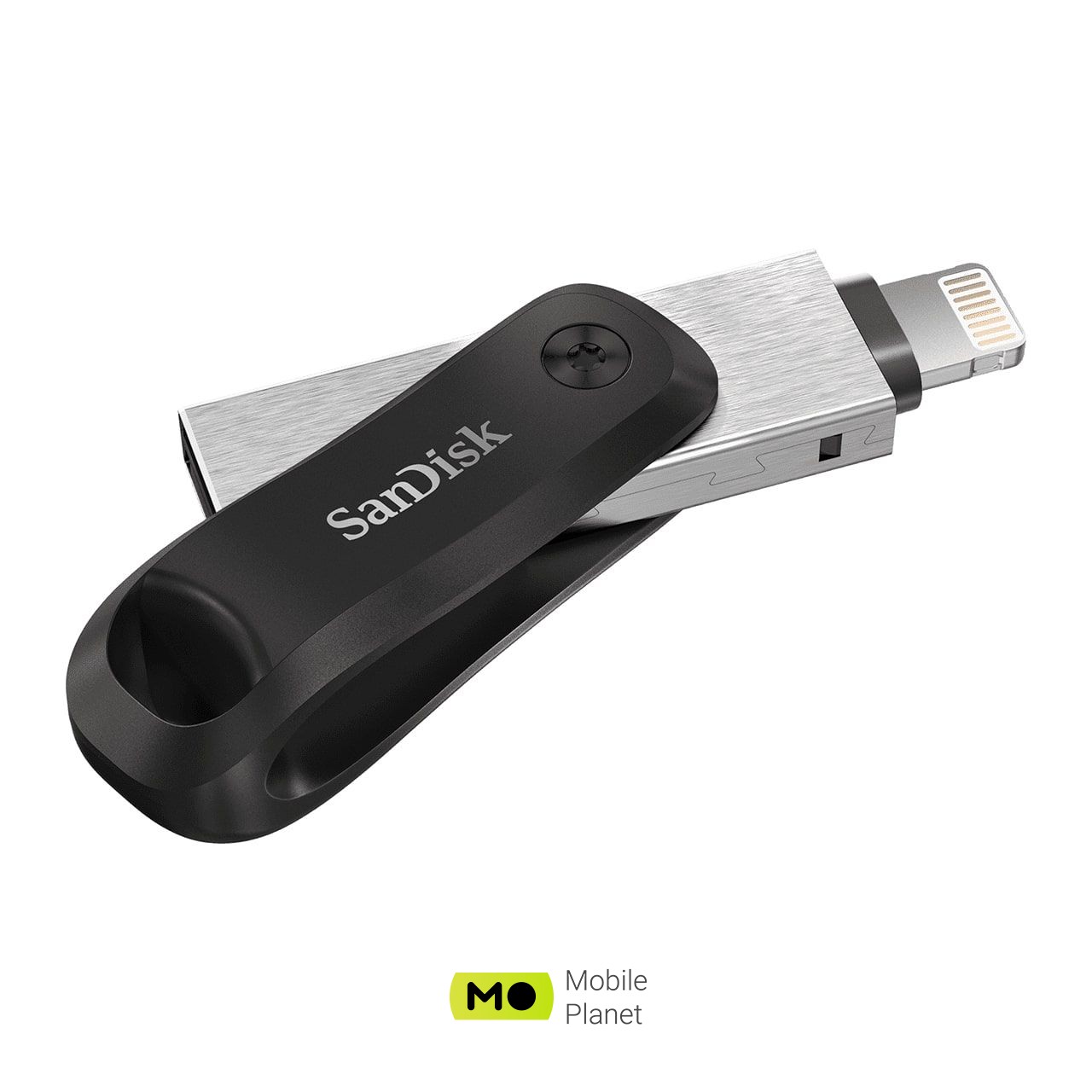 SanDisk iXpand Go USB 3.0 /Lightning Apple (SDIX60N-064G-GN6NN) (UA) Цвет черный; металлик