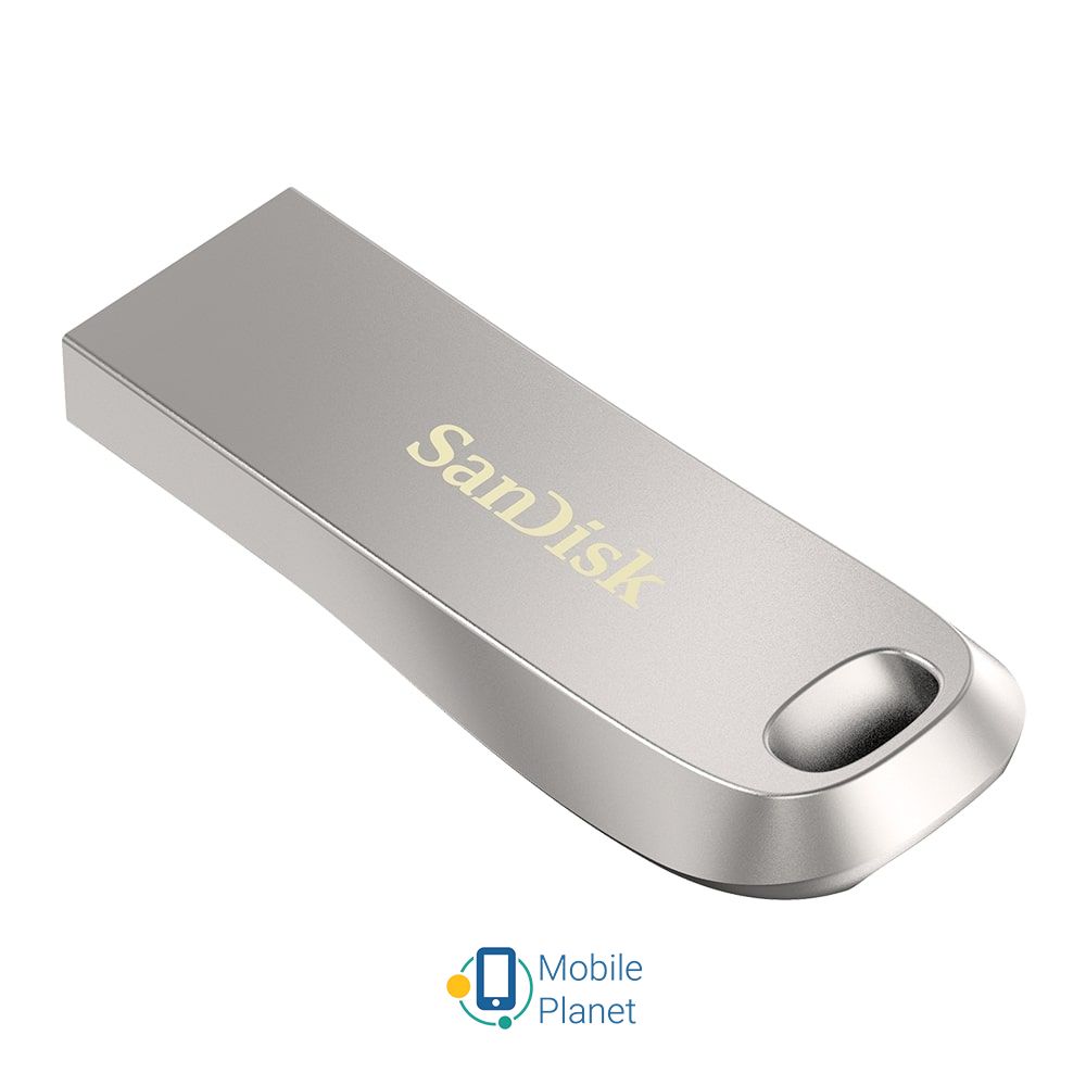 SanDisk USB 3.1 Ultra Luxe (SDCZ74-128G-G46) (UA) Дополнительно петля для крепления на кольце ключей; программное обеспечение SanDisk SecureAccess
