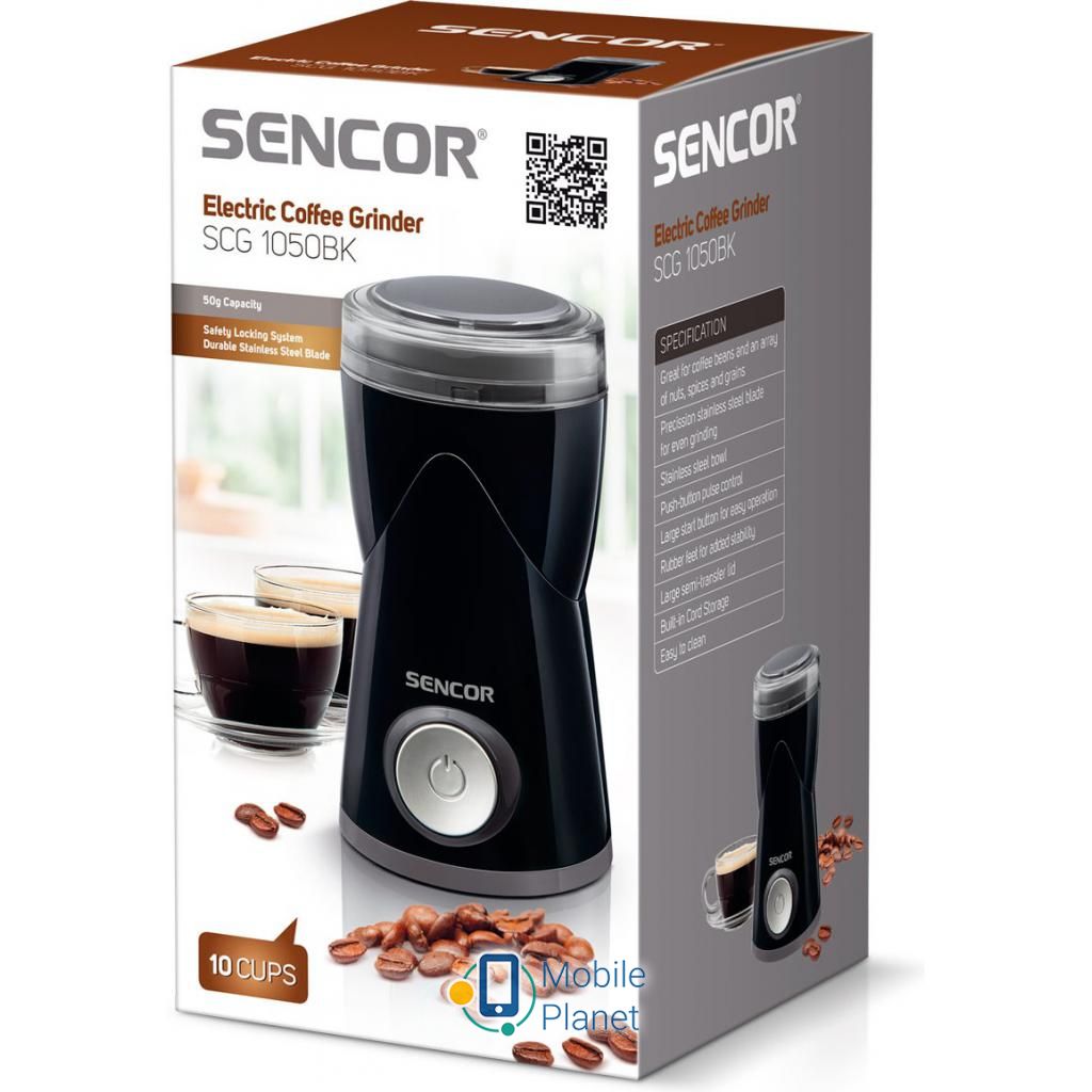 Sencor SCG 1050 BK Тип: електрична; Механізм