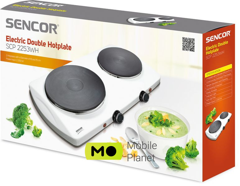 Sencor SCP2253WH-EUE4 (UA) Тип: варильна поверхня; Тип