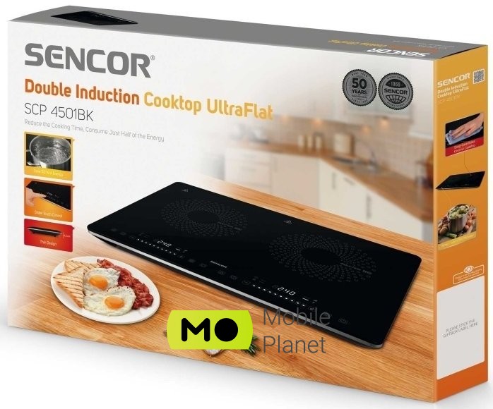 Sencor SCP4501BK (UA) Тип: варильна поверхня; Тип