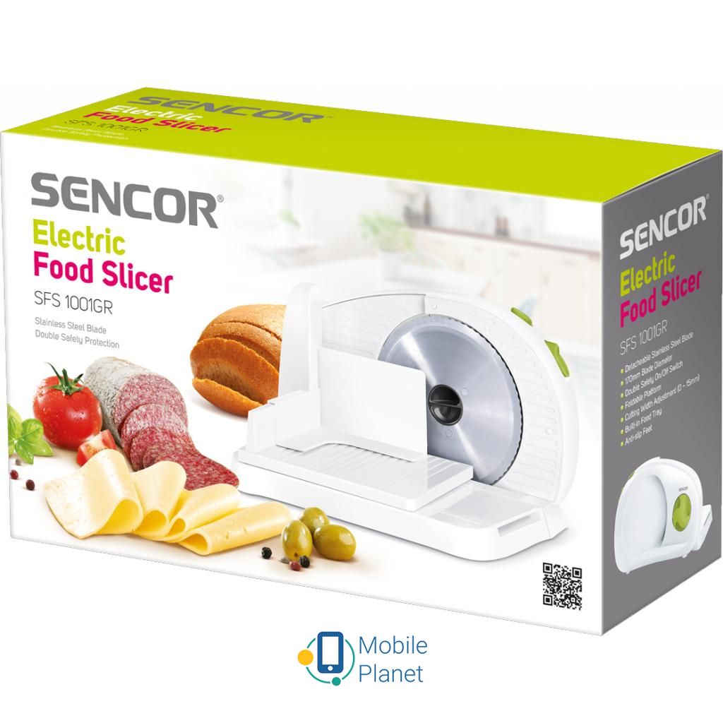 Sencor SFS 1001 GR Потужність: 100 Вт; Діаметр ножів: