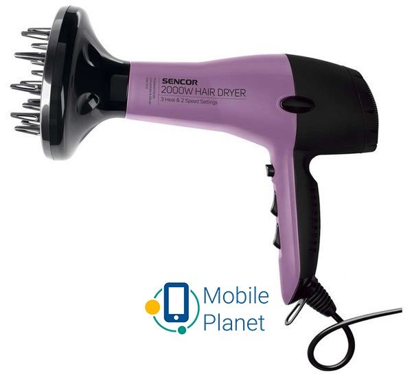 Sencor SHD 6700VT (41007707) (UA) Тип: Обычный; Мощность, Вт: 2000;