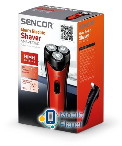 Sencor SMS 4013RD (41004850) (UA) Тип бритви: Роторна (обертальна);