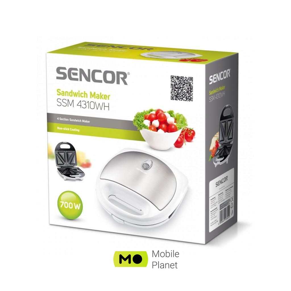 Sencor SSM 4310 WH Кількість відділень: 4;