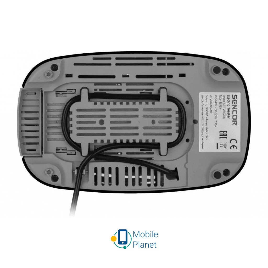 Sencor STS2607BK Матеріал корпусу метал + пластик