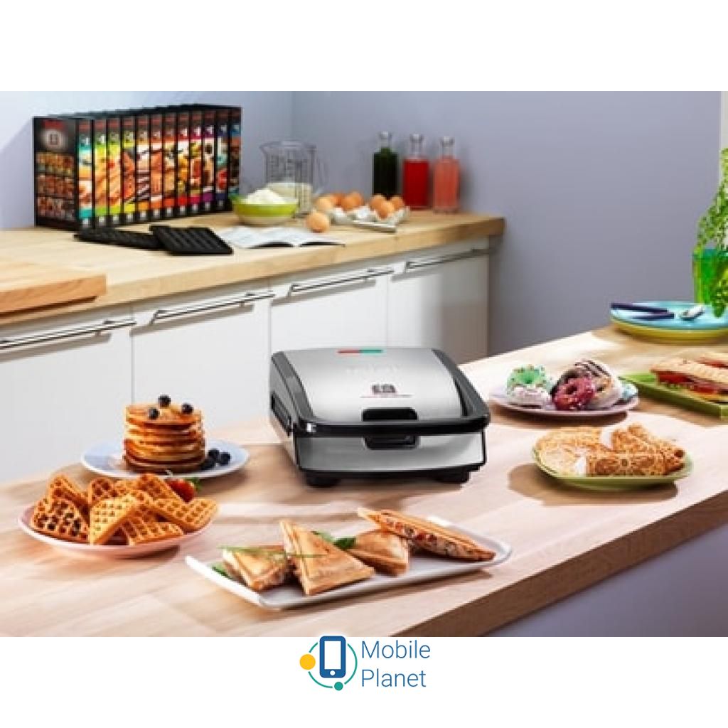 Сендвічница TEFAL SW854D16 Потужність: 700 Вт; Кількість