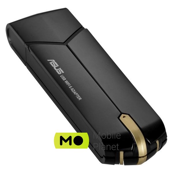Сетевая карта Wi-Fi ASUS USB-AX56 (90IG06H0-MO0R10) (UA) Дополнительно 2.4 / 5 ГГц ,  bss coloring ,  технология ofdma ,  поддержка mu-mimo ,  MU-MIMO ,  OFDMA