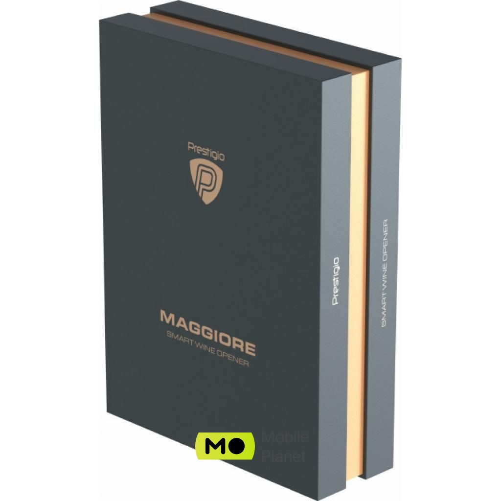 Штопор PRESTIGIO Maggiore Smart Wine Opener (PWO104GD) (UA) Тип один предмет