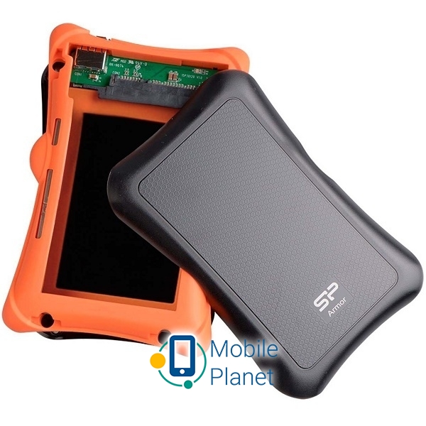 Silicon Power Armor A30 для 2.5 HDD/SSD (SP000HSPHDA30S3K) Тип: зовнішній; Інтерфейс