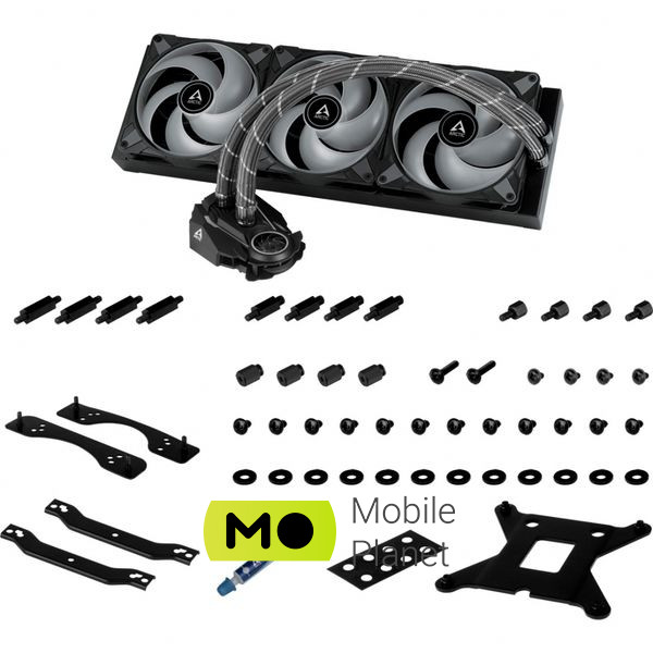 Система водного охлаждения Arctic Liquid Freezer II 420 A-RGB (ACFRE00109A) (UA) Материал радиатора алюминий