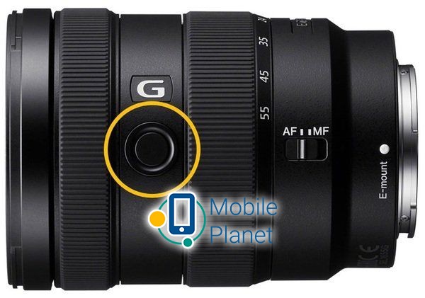 Sony 16-55mm, f / 2.8 G для NEX (SEL1655G.SYX) (UA) Кути огляду 83–29°