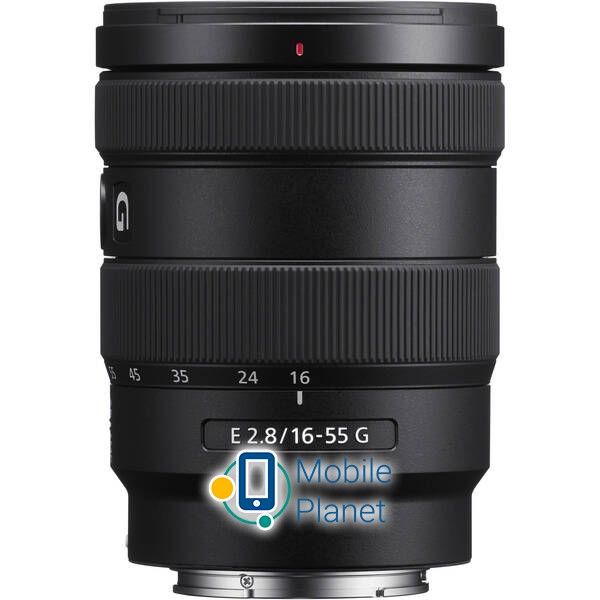 Sony 16-55mm, f / 2.8 G для NEX (SEL1655G.SYX) (UA) Фокусна відстань 16 - 55 мм