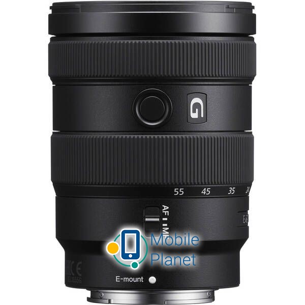 Sony 16-55mm, f / 2.8 G для NEX (SEL1655G.SYX) (UA) Байонет (кріплення) Sony E