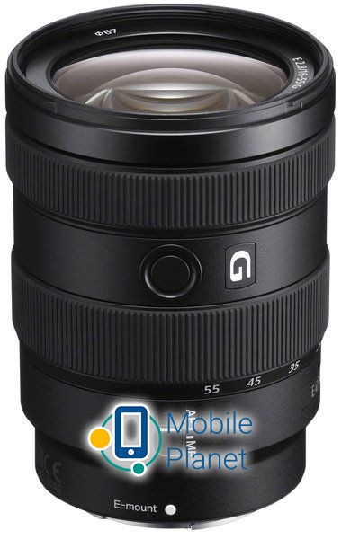 Sony 16-55mm, f / 2.8 G для NEX (SEL1655G.SYX) (UA) Тип об'єктива стандартний Zoom