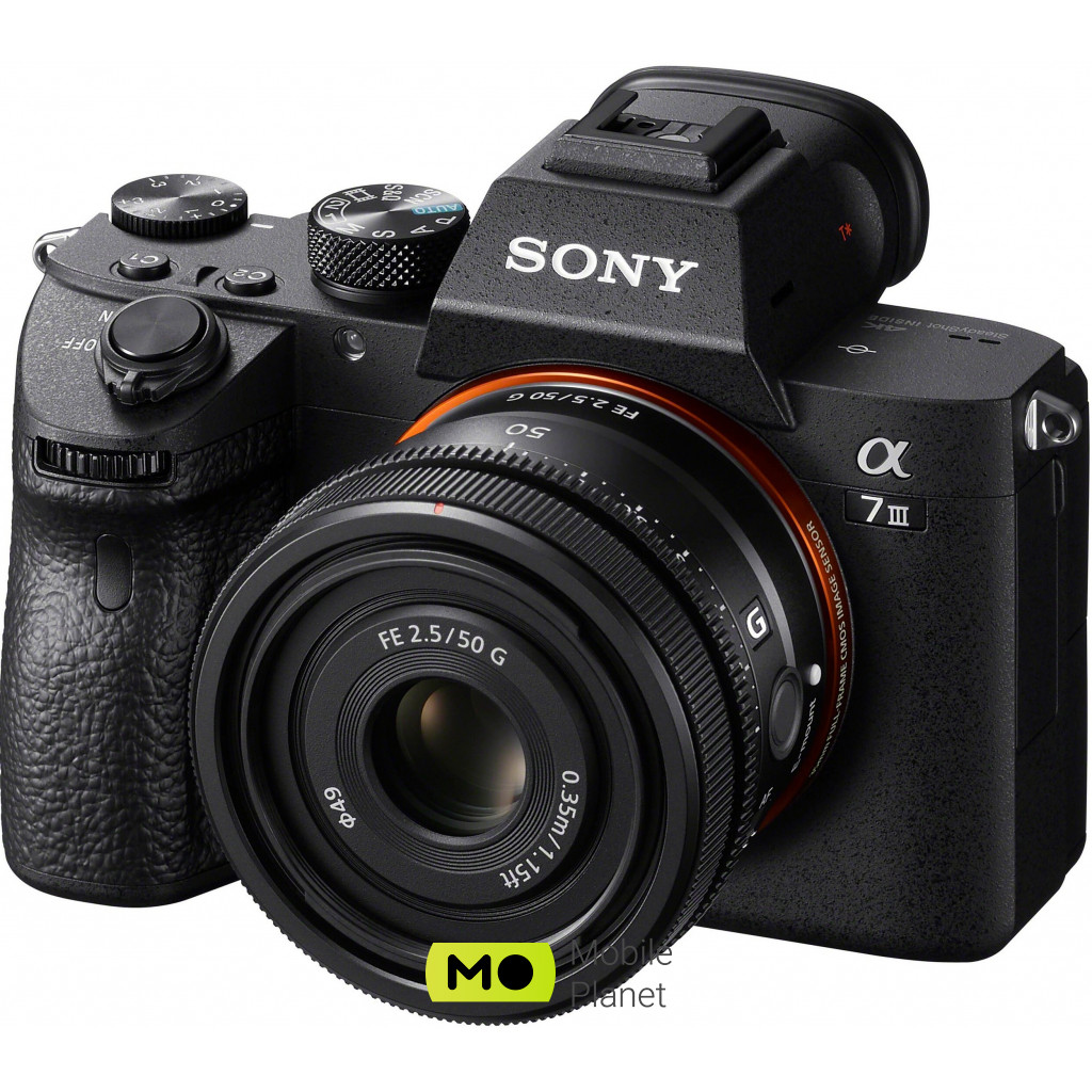 Sony 50mm, f / 2.5 G для камер NEX (SEL50F25G.SYX) (UA) Тип об'єктива: ширококутний;
