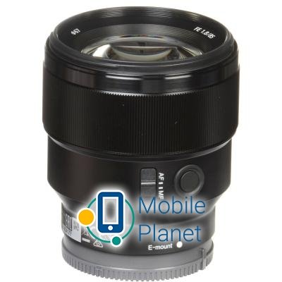 SONY 85mm f/1.8 для камер NEX FF (SEL85F18.SYX) (UA) Тип байонета Sony E-mount