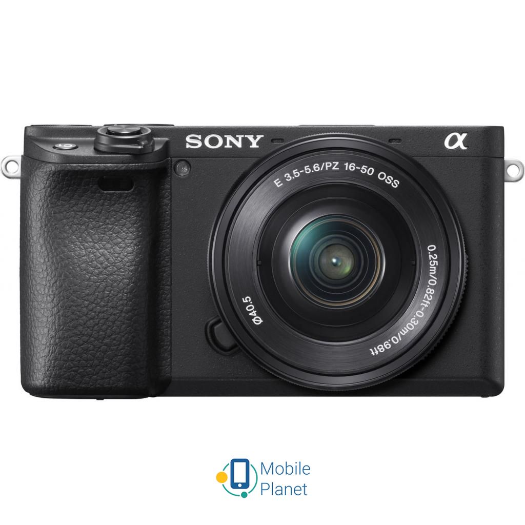 SONY Alpha 6400 kit 16-50mm Black (ILCE6400LB.CEC) (UA) Тип фотокамер: Системний;