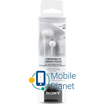 SONY MDR-EX15AP White (MDREX15APW.CE7) Тип: музыка и развлечения; Тип