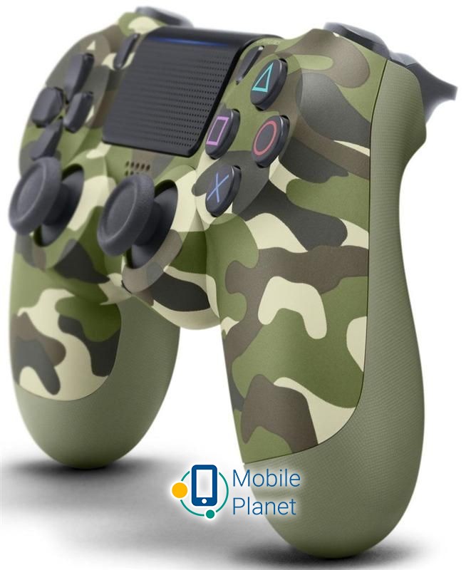 Sony DualShock 4 V2 Green Camouflage (9895152) Тип: геймпад; Тип подключения:
