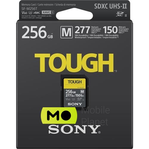 Sony Tough SD (SFM256T.SYM) (UA) Тип: SDXC; Призначення: для фото-