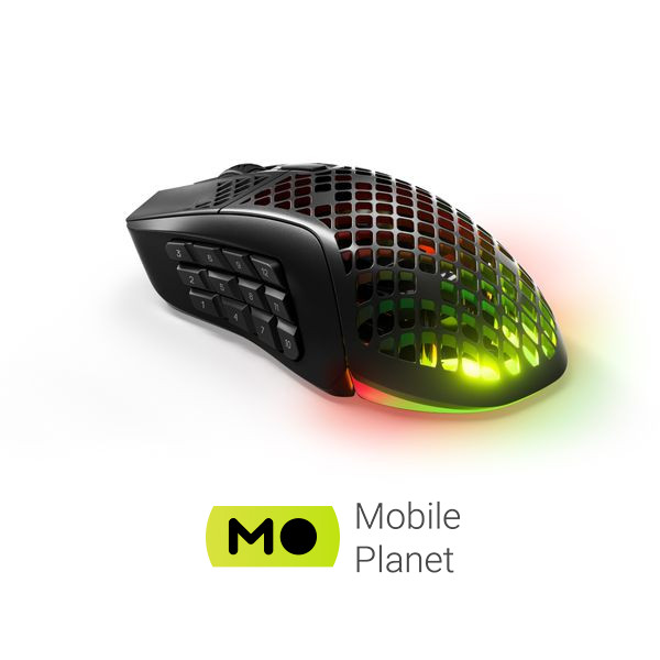SteelSeries Aerox 9 Wireless Black (SS62618) (UA) Підключення бездротове
