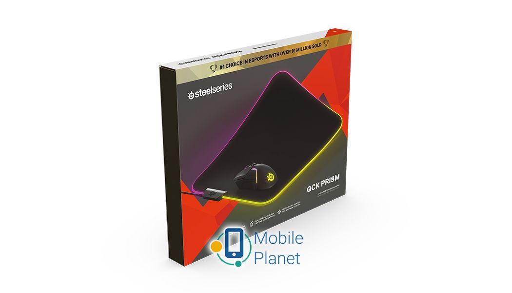 SteelSeries QcK Prism Cloth M (63825) Матеріал корпусу: Тканина;