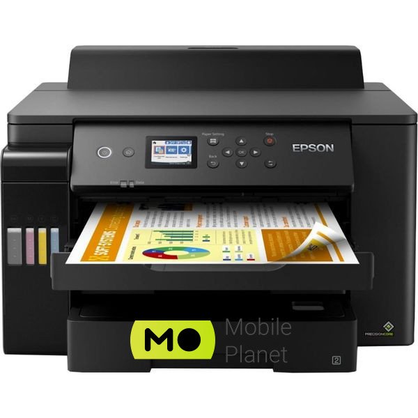 Струйный принтер Epson L11160 (C11CJ04404) (UA) Тип: офисный; Технология печати: