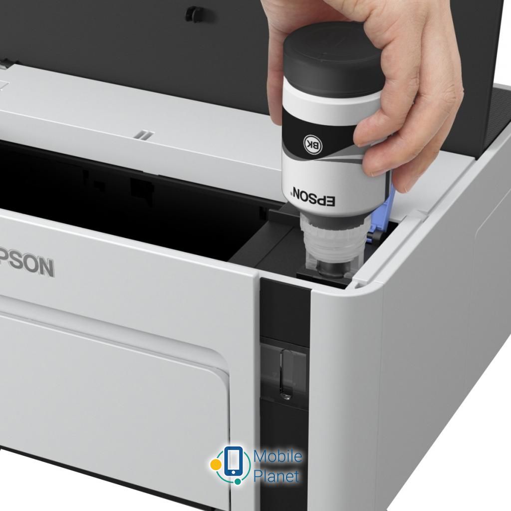 Струменевий принтер EPSON M1120 з WiFi (C11CG96405) (UA) Мінімальний розмір краплі 3 pl
