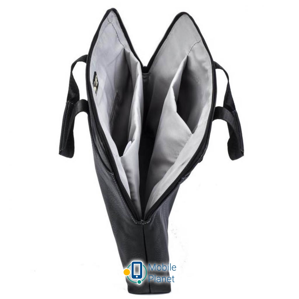 Сумка для ноутбука RivaCase 15.6 (8930 PU (Black)) Внутрішня висота для пристрою  280 мм 