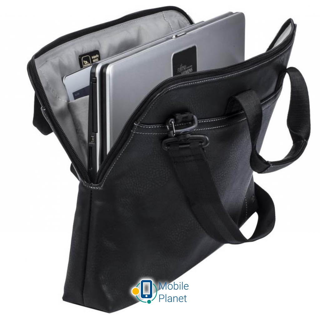 Сумка для ноутбука RivaCase 15.6 (8930 PU (Black)) Кількість основних відсіків  1 <1 
