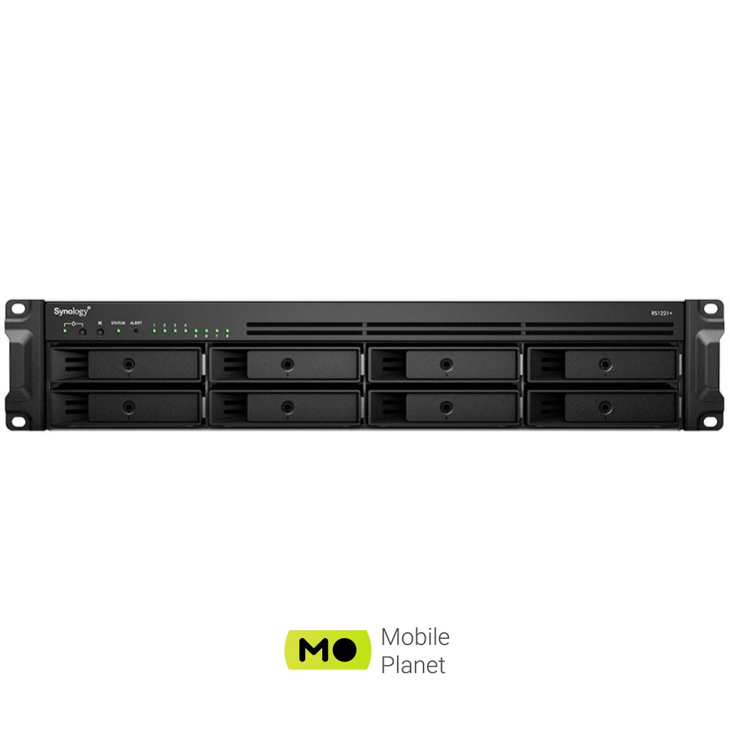 Synology RS1221+ (UA) Процессор: AMD Ryzen V1500B; Системная