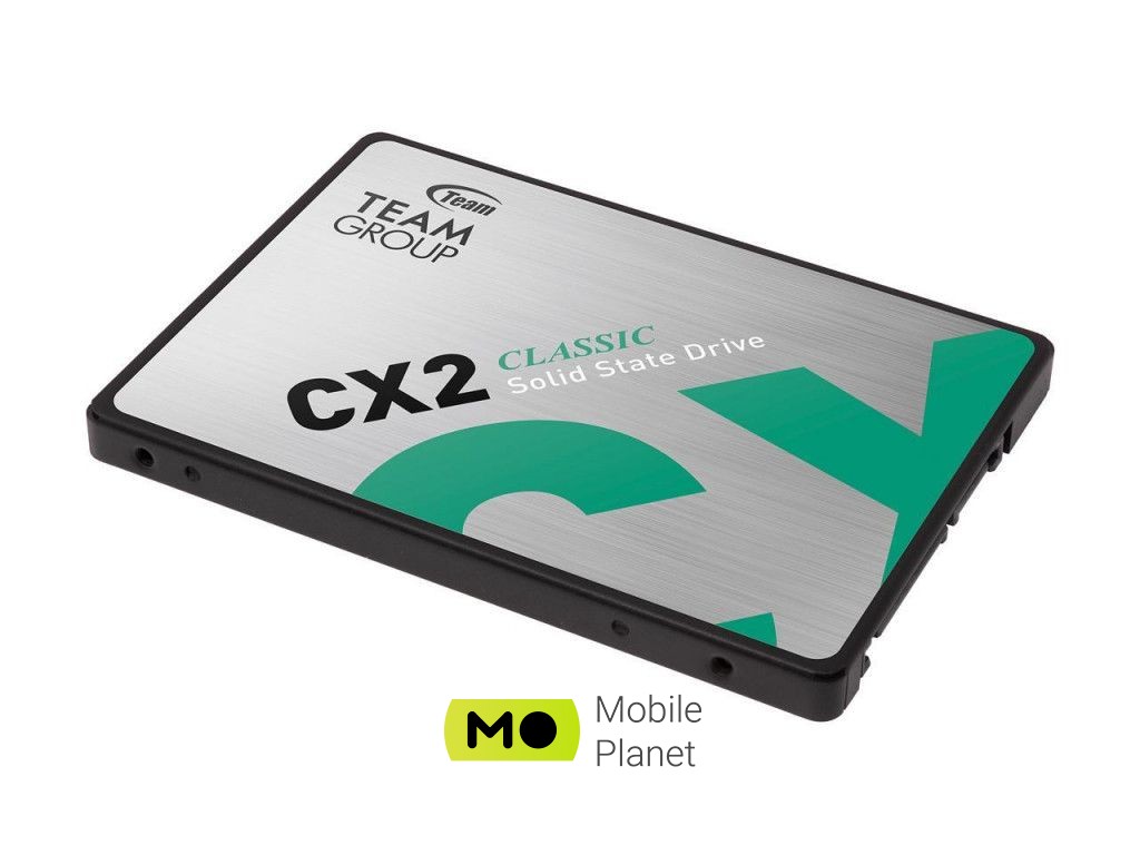 Team CX2 (T253X6001T0C101) (UA) Тип: внутрішній; Ємність 1000 ГБ;