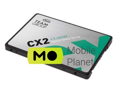 Team CX2 (T253X6256G0C101) Тип: внутрішній; Ємність: 256 ГБ;