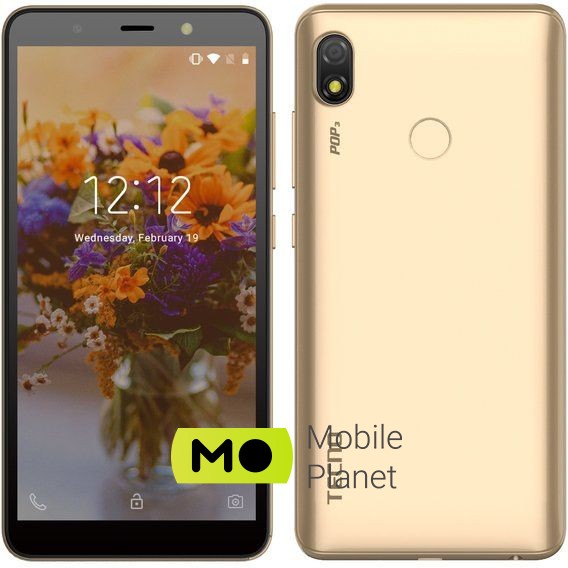 Tecno Pop 3 (BB2) 1/16GB Dual Sim Champagne Gold (4895180751271) (UA) Дисплей: 5.7 / TFT (960x480 точек)