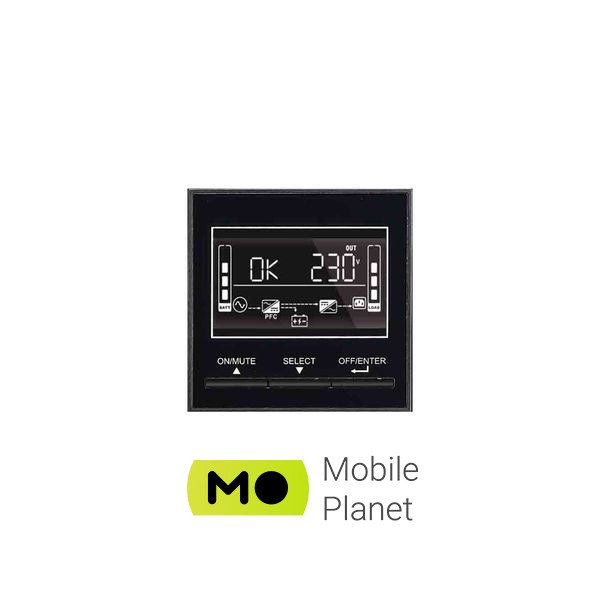 TECNOWARE EVO DSP PLUS 3600VA (FGCEDP3602RTIEC) (UA) Тип архітектури з подвійним перетворенням (on-line)