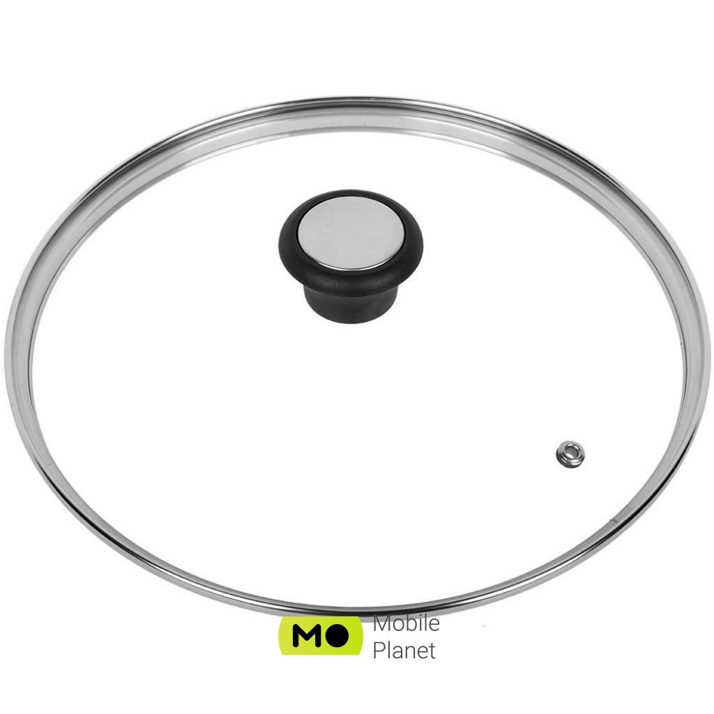 TEFAL Glass bulbous 28 см (28097712) (UA) Материал крышки закаленное стекло