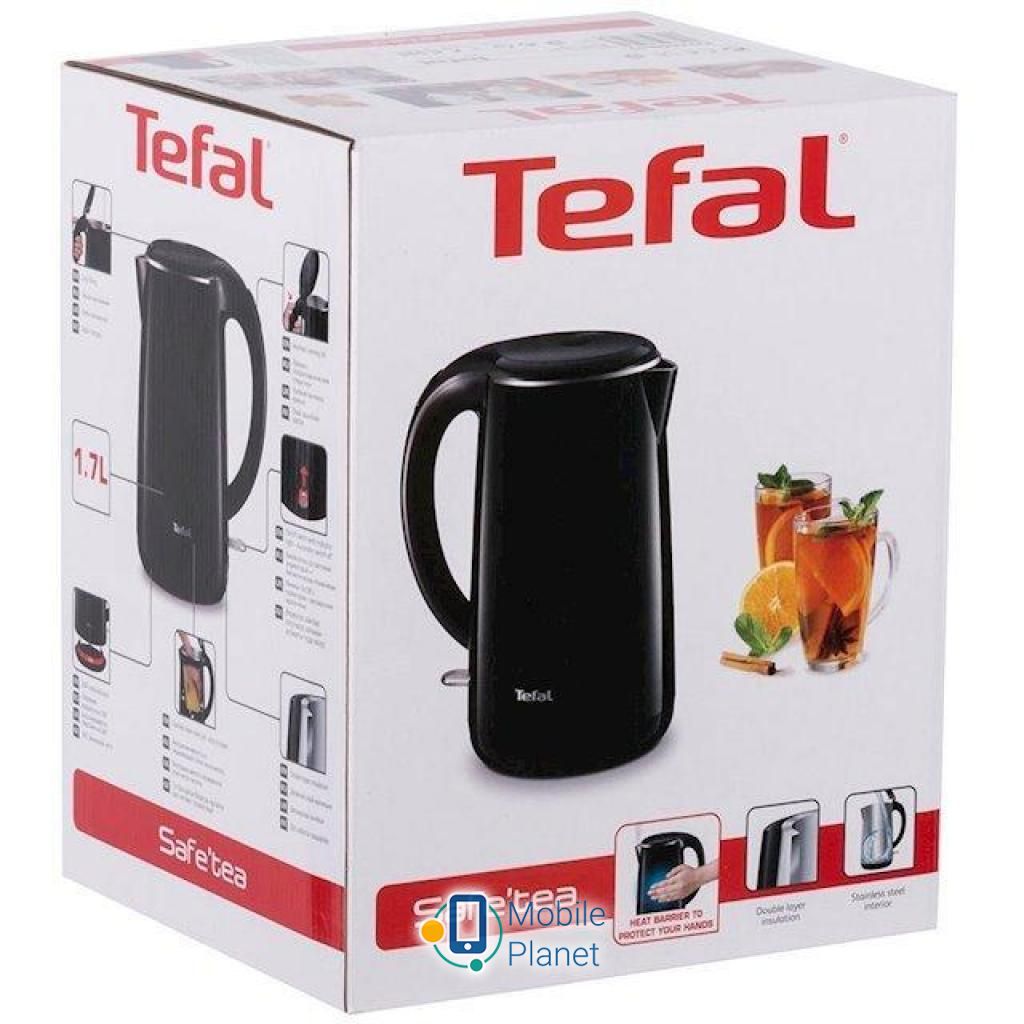 Tefal KO 260830 Safe tea Black Seamless Тип: звичайний; Обсяг: 1.7 л;