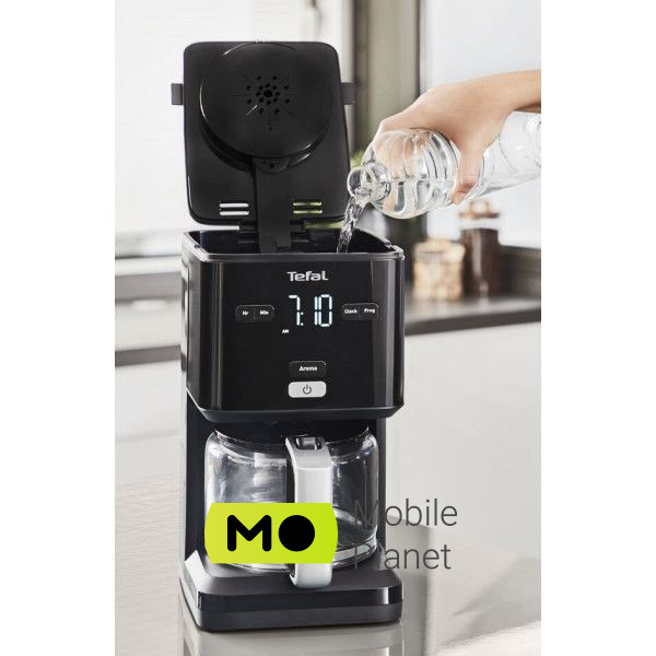 Tefal Smart&light CM600810 Функции поддержка тепла; предварительное смачивание; автоматическое выключение; функция капля-стоп; Aroma Selector