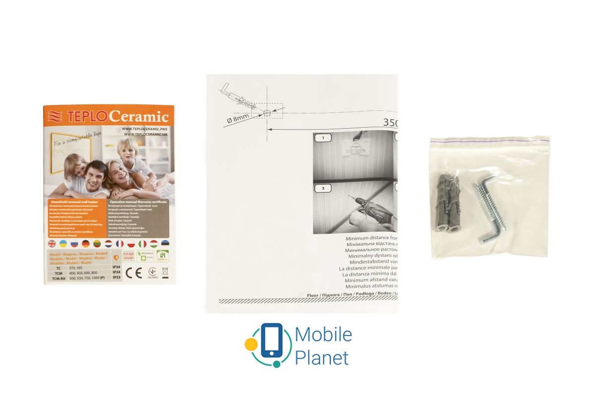 Teploceramic TC 395 (TC395beige) (UA) Керамічна електронагрівальна
